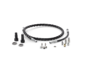 Dust reduction kit hydraulic tools