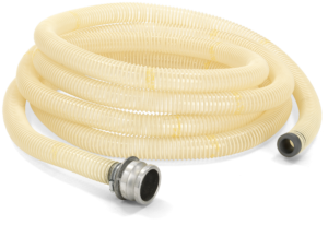 2" vacuum hosing with end fitting
