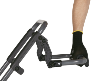 Low-vibration handles