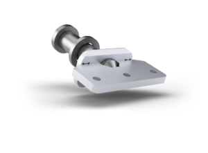 Quick release support blade holder